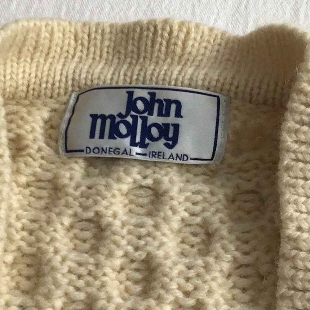 Aran Cardigan - John Molloy, Donegal.